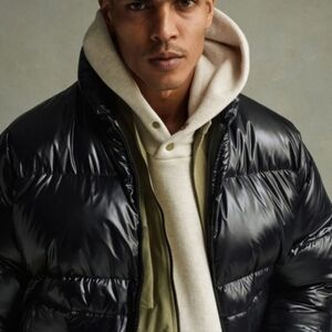 Sale: GAP Black Puffer Jacket - Size XL